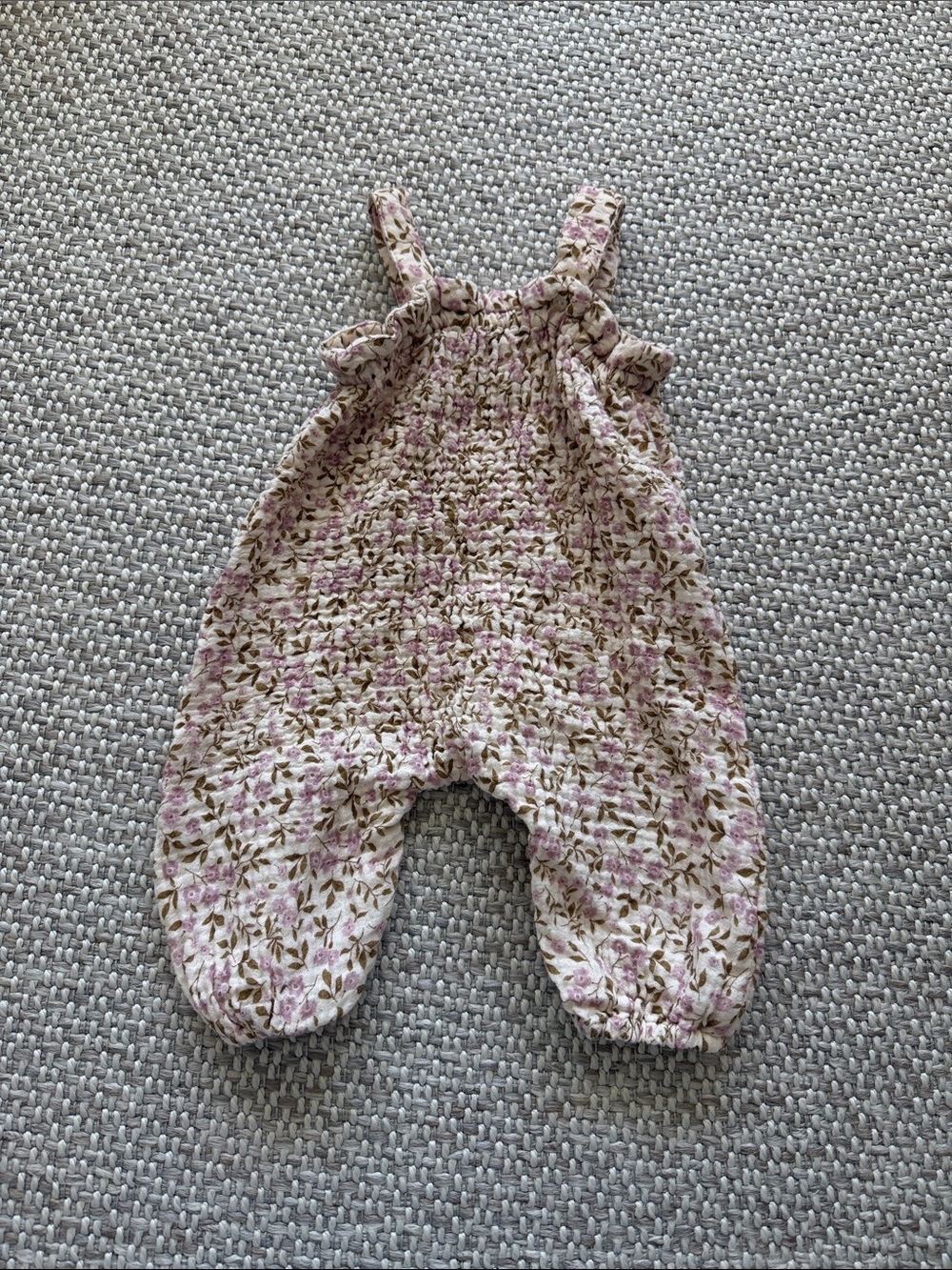 ZARA 3-6m floral romper